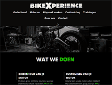 Tablet Screenshot of bikexperience.nl